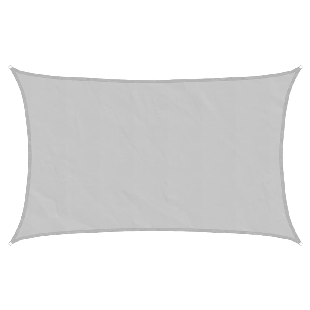 Toldo De Vela Poliéster Oxford 100% Gris Claro 8x5 M_0