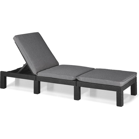 TUMBONA DAYTONA DELUXE 195 x 65 x 25 cm - Varios colores Marrón