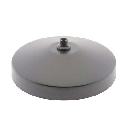 Base Baround Pie Acero Lacado Silver Ø225mm_1