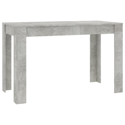 Mesa De Comedor De Madera De Ingeniería Gris 120x60x76 Cm_0