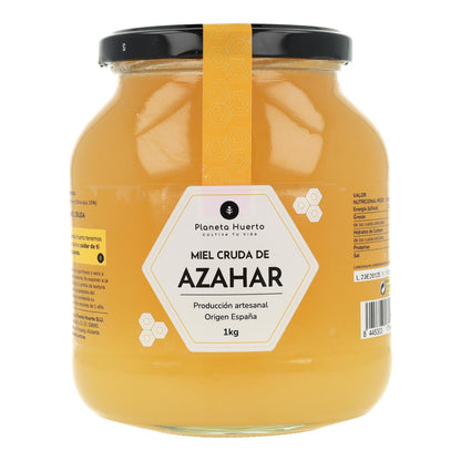 Miel Cruda de Azahar Planeta Huerto 1 Kg