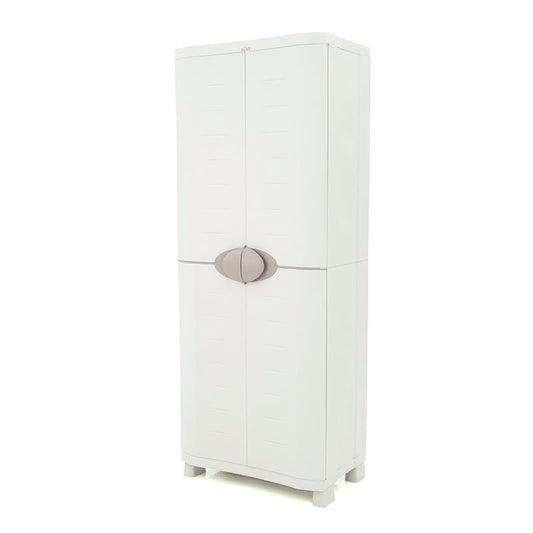 Armario Escobero 70 cm Space Saver Plastiken Beige