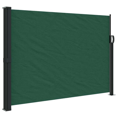 Vidaxl Toldo Lateral Retráctil Verde Oscuro 140x500 Cm_0