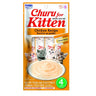 Churu Kitten receta de pollo Snack cremoso para gatos 4 x 14 g