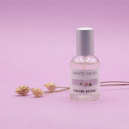 Perfume de White Musk Labnatur 50 ml | Eau de Parfum | Aroma Floral, Fresco y Limpio | Pulverizador_1