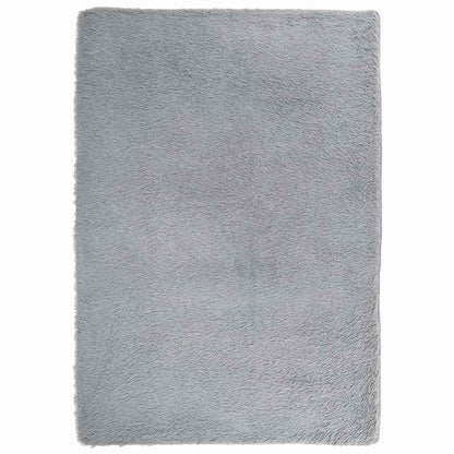 Vidaxl Alfombra De Pelo Largo Navarra Gris Claro 160x230 Cm Poliéster_0
