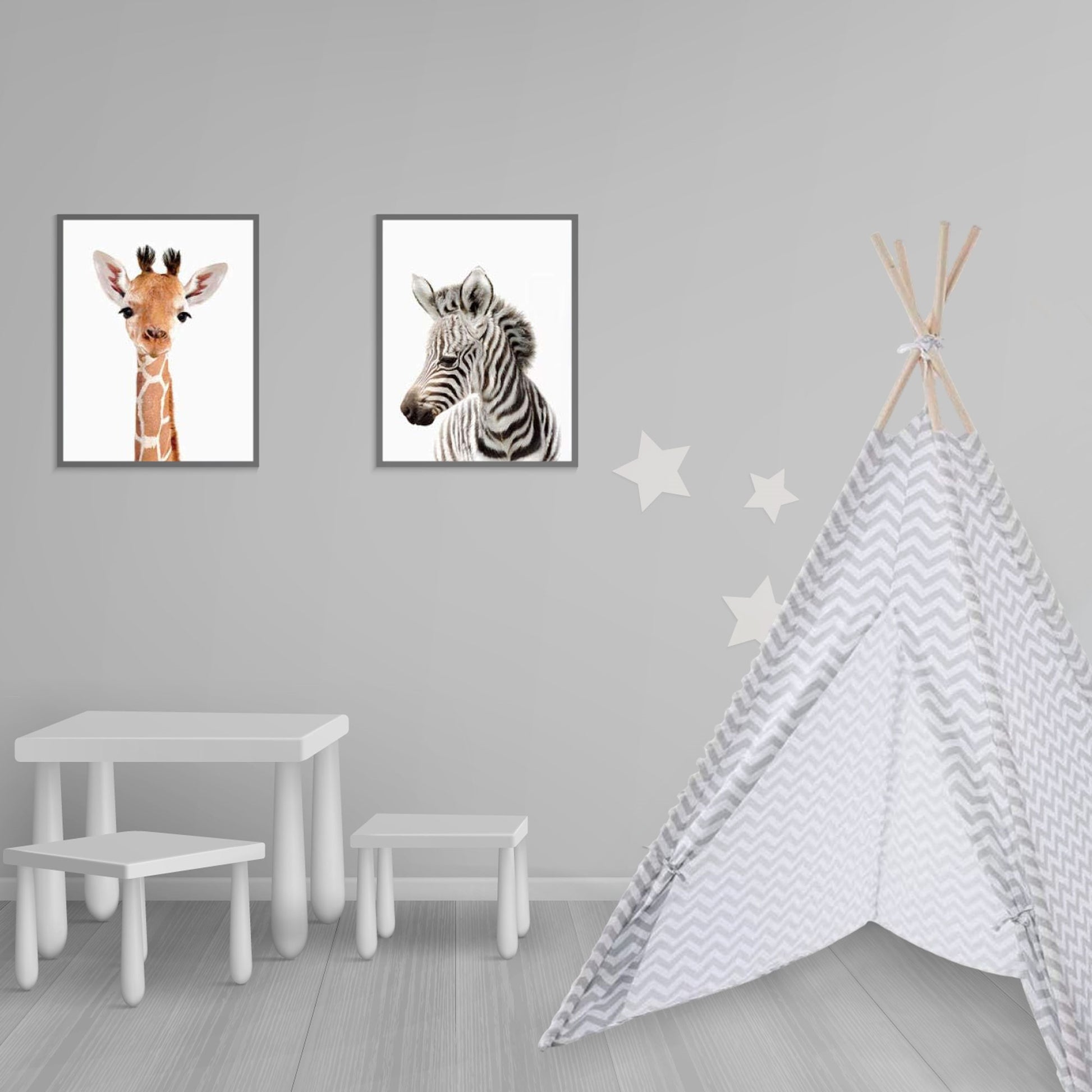 Well Home Tipi Infantil Gris H.160cm