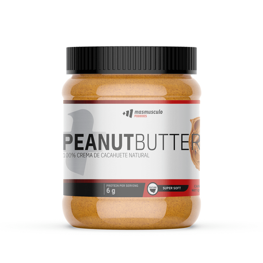 Crema De Cacahuete - 400g - Super Suave - Crema Cacahuete - Masmusculo_0
