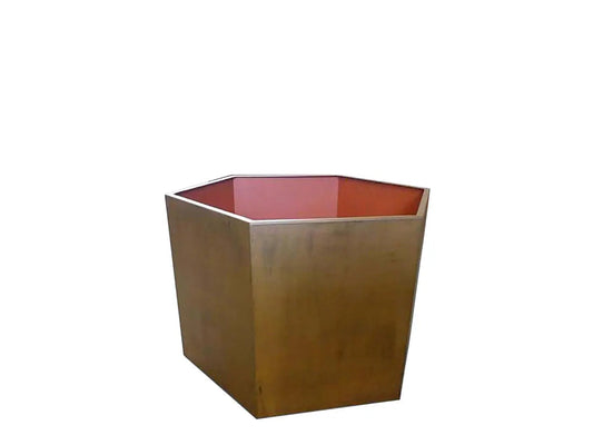 Jardinera Gran Formato Acero Corten / Hexagonal | 150x100(h) Cm_0