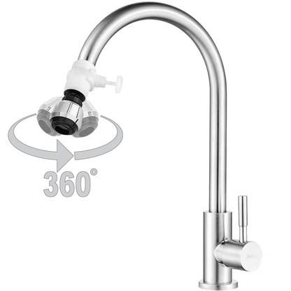 Aireador Atomizador De Agua Universal Para Grifos Con Rotación Y 2 Modos De Flujo_2