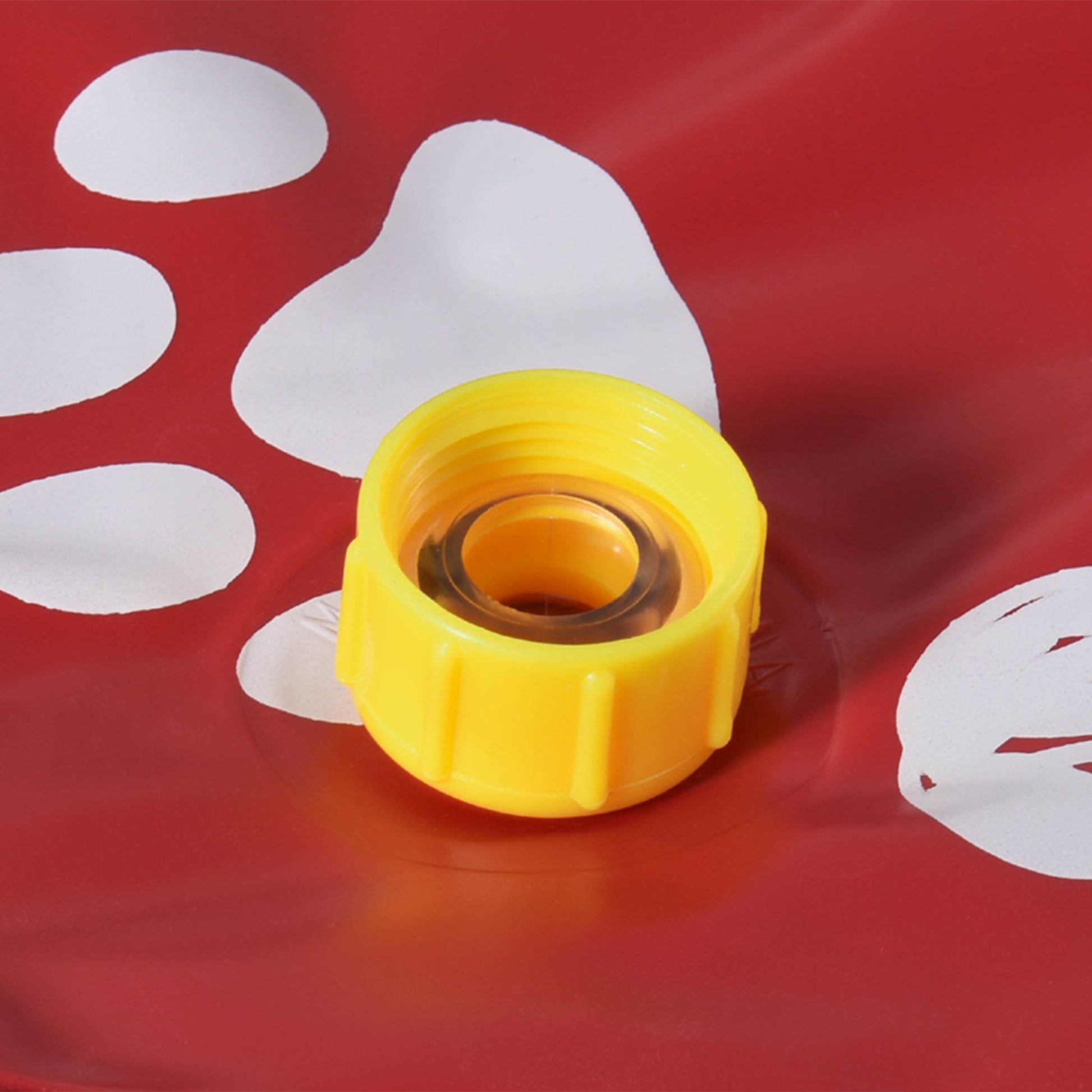 Pawhut Splash Pad Para Mascotas Ø170 Cm Con Bonito Estampado Rojo Y Azul_4
