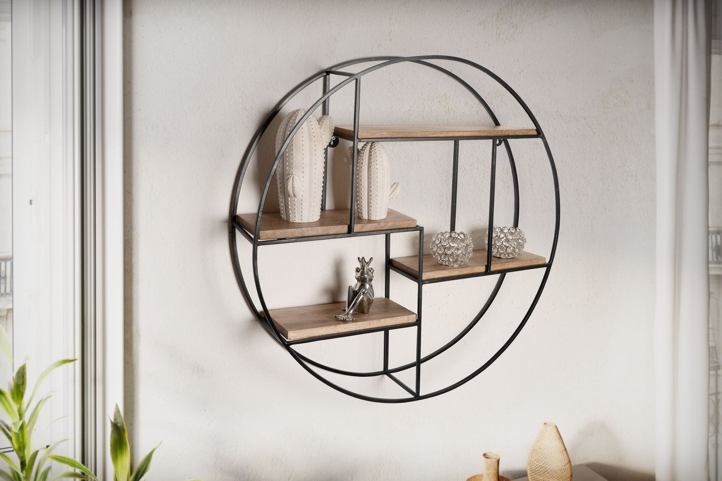 Estante De Pared 70x70x18 Cm_2