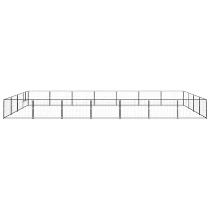 Perrera Acero 28 M² Negra_3