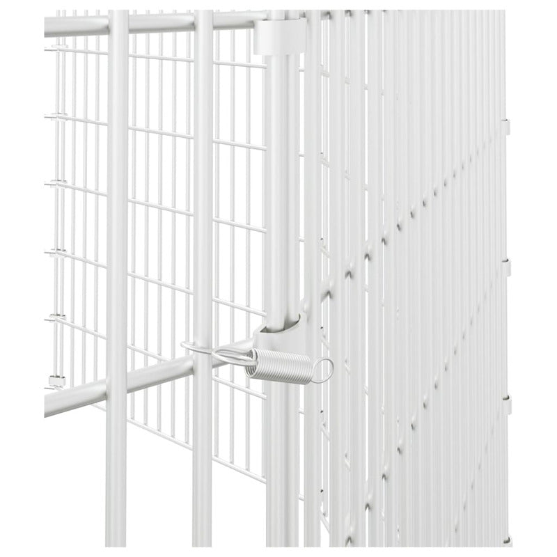 Vidaxl Cercado Para Animales De Corral (12 Paneles, 54 X 100 Cm, Hierro Galvanizado)_5