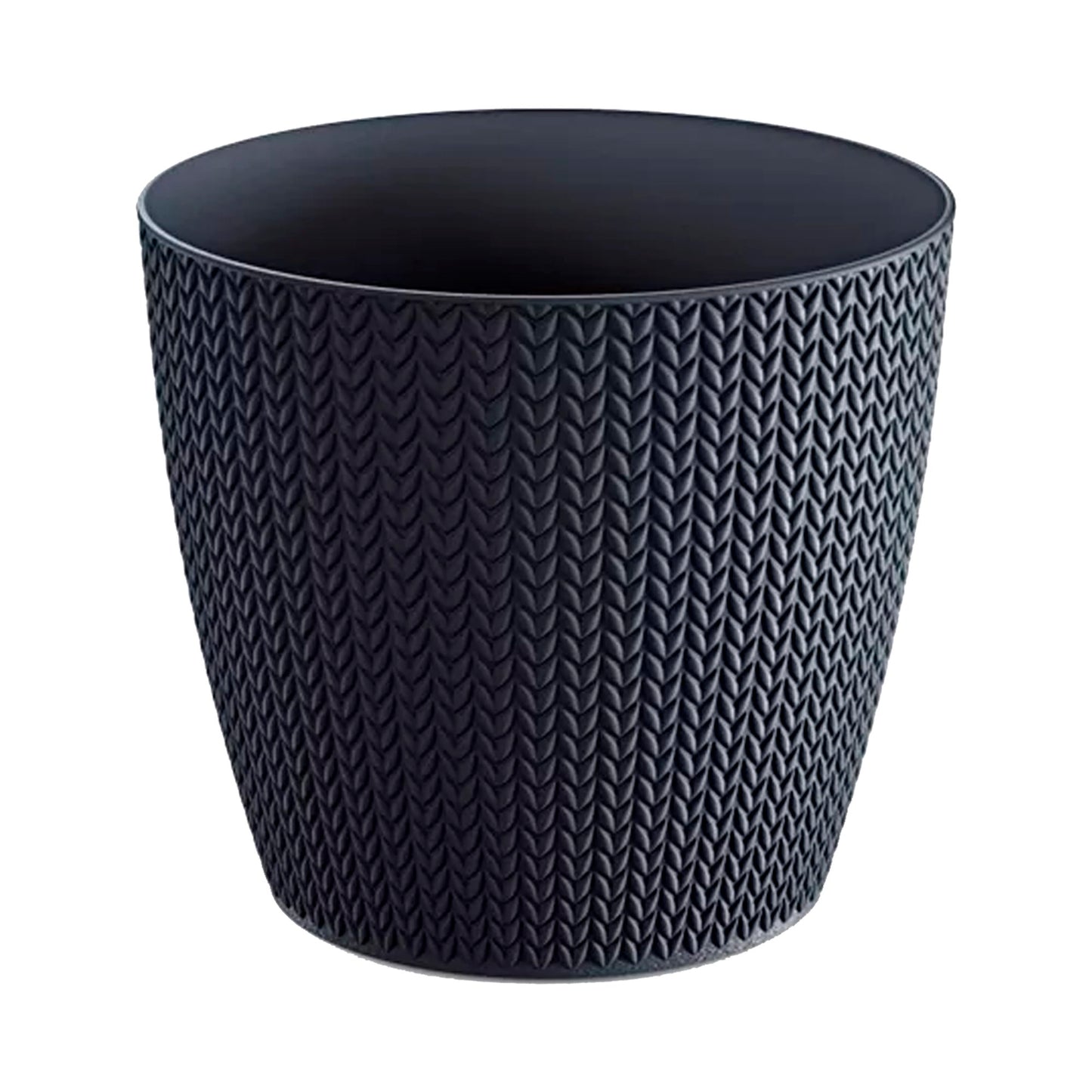 Maceta Wheaty 2l., Dimensiones (mm) 157x157x138, Color Antracita_0