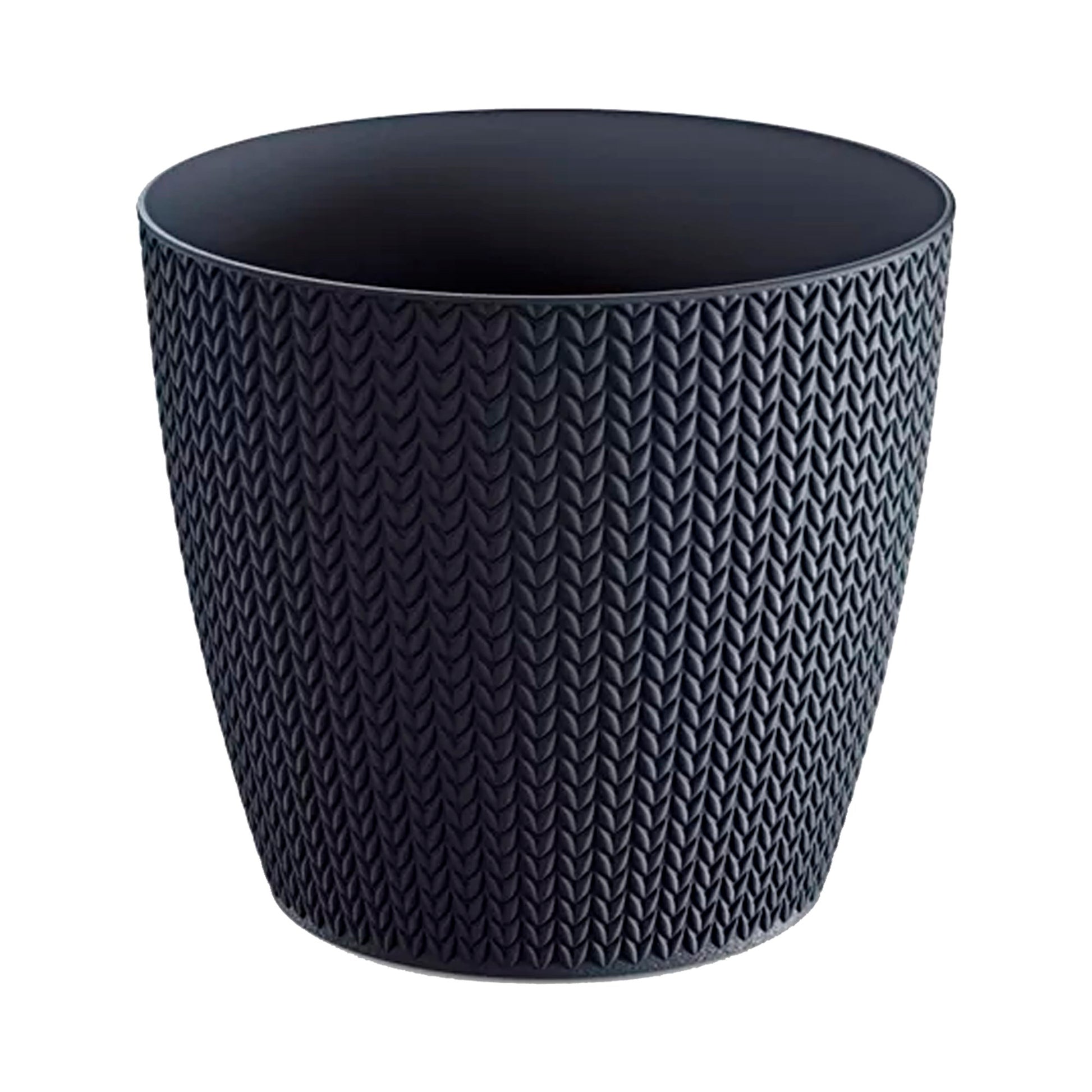 Maceta Wheaty 2l., Dimensiones (mm) 157x157x138, Color Antracita_0