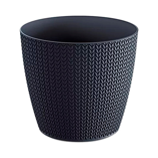 Maceta Wheaty 2l., Dimensiones (mm) 157x157x138, Color Antracita_0
