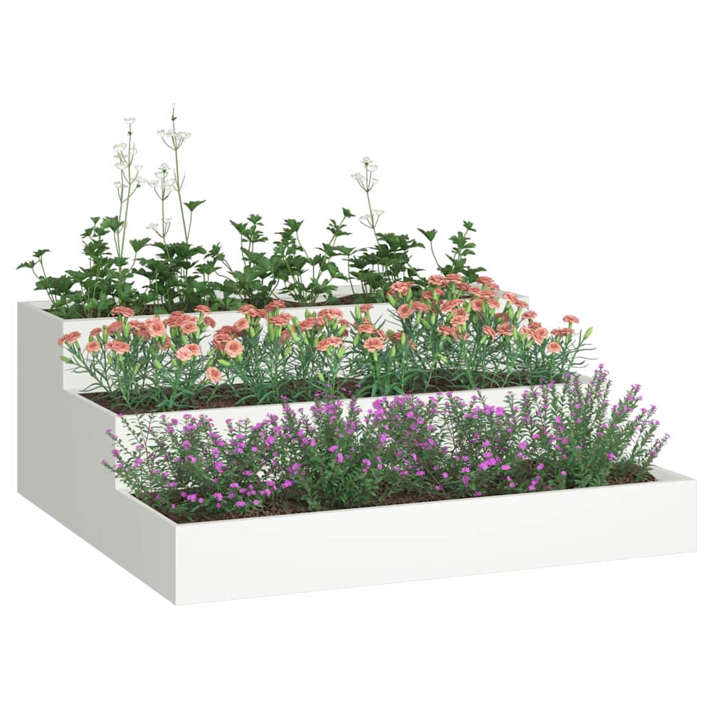 Macetero De Jardín 90 X 90 X 35 Cm Acero Laminado En Frío_2