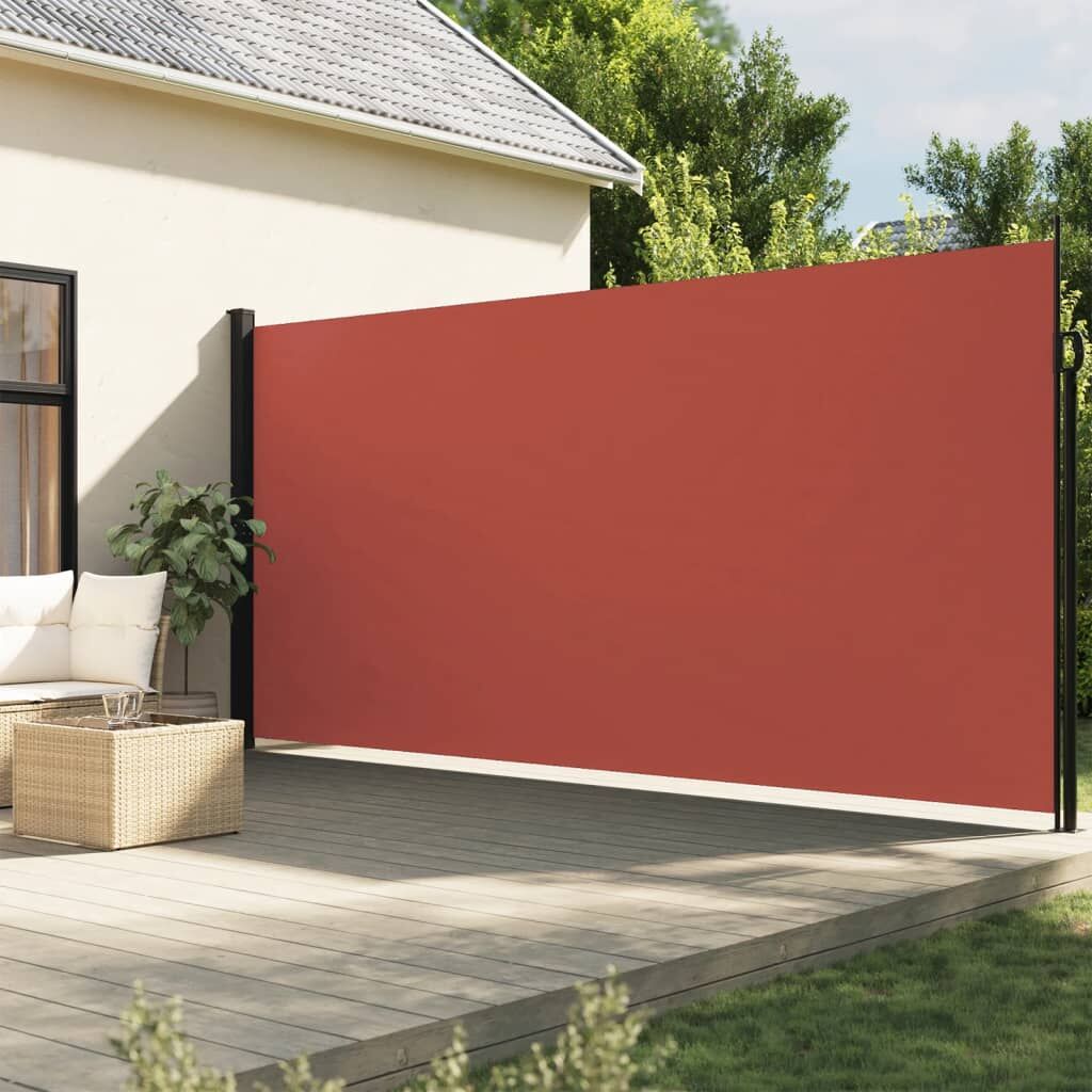 Vidaxl Toldo Lateral Retráctil Terracota 200x600 Cm_1