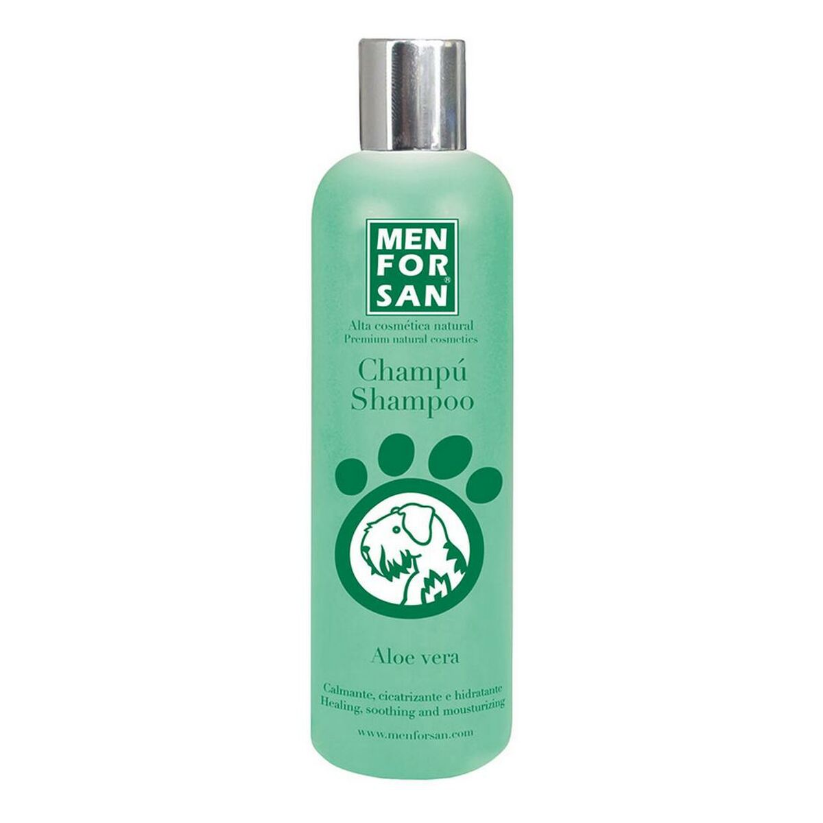 Champú Para Mascotas Menforsan Perro Aloe Vera 300 Ml / Vetonek_0