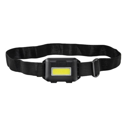 Linterna Led Frontal Cabeza Ajustable 120 Lumenes, 3 Modos, Cinta Ajustable, 3 Baterias Aaa Incluidas