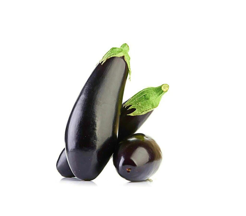 Berenjena Negra Larga M11 (solanum Melongena)_0