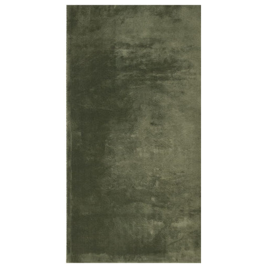 Vidaxl Alfombra Pelo Corto Suave Lavable Huarte Verde Bosque 80x150 Cm_0