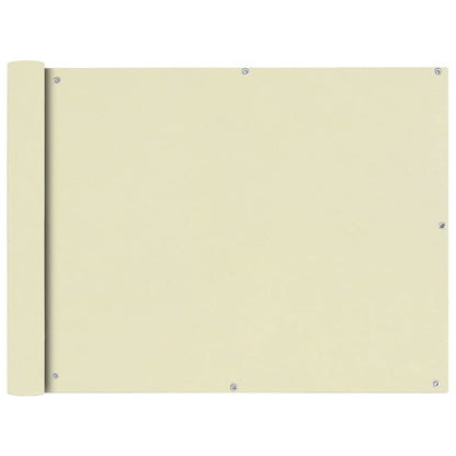 Vidaxl Toldo Para Balcón Tela Oxford 90x600 Cm Crema_0