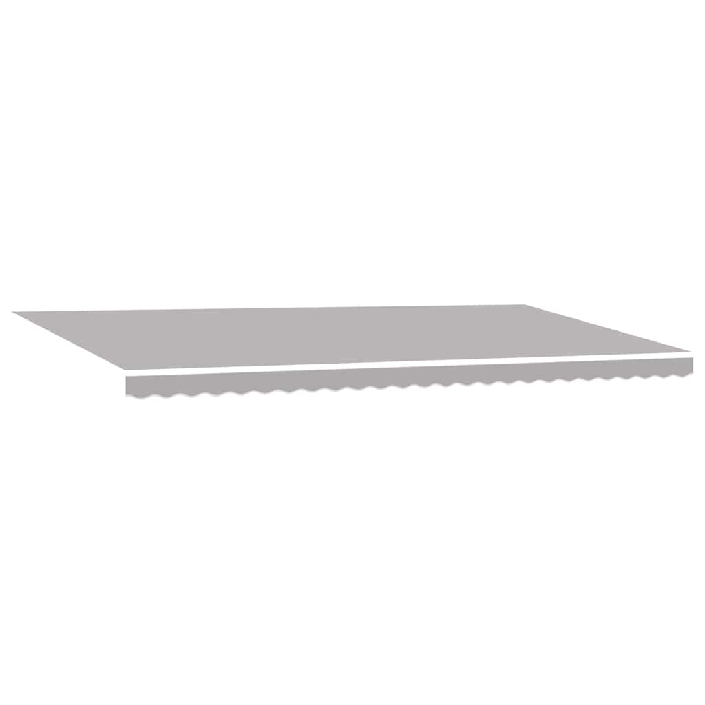 Toldo Retráctil Gris Claro 600 X 350 Cm Poliéster_4