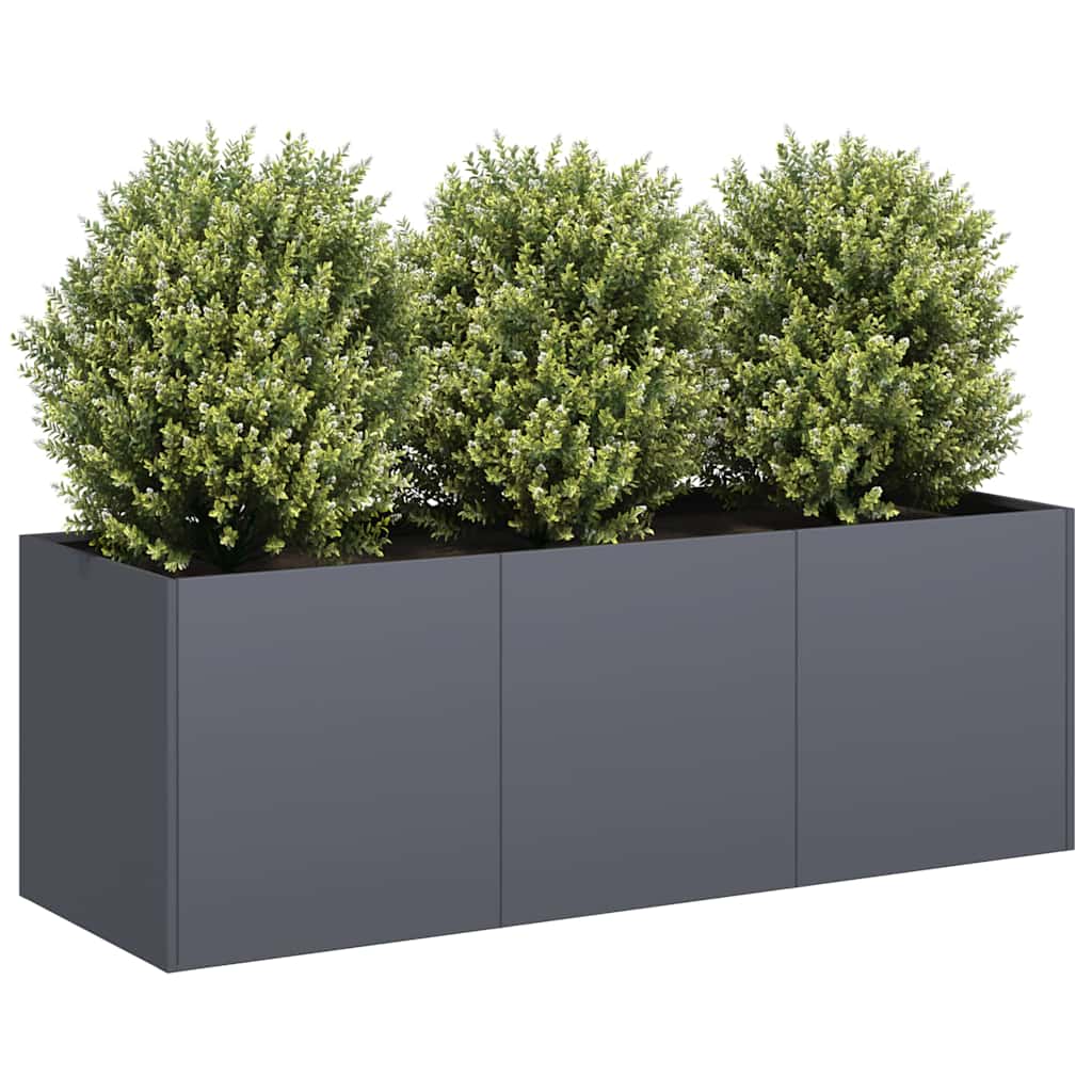 Jardinera Antracita 120x40x40 Cm Acero Laminado En Frío_1