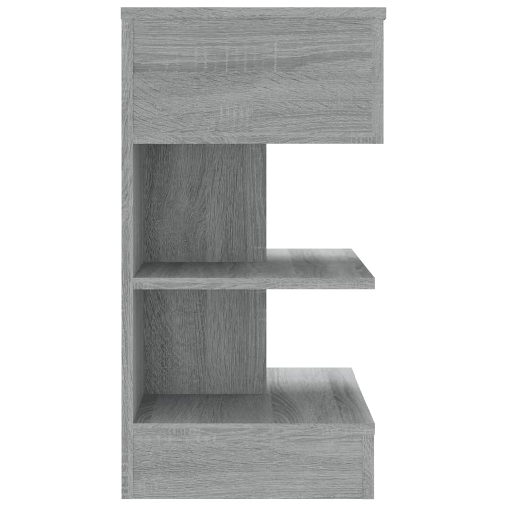 Mesitas De Noche 2 Uds Madera Gris Sonoma 40x35x65 Cm_3