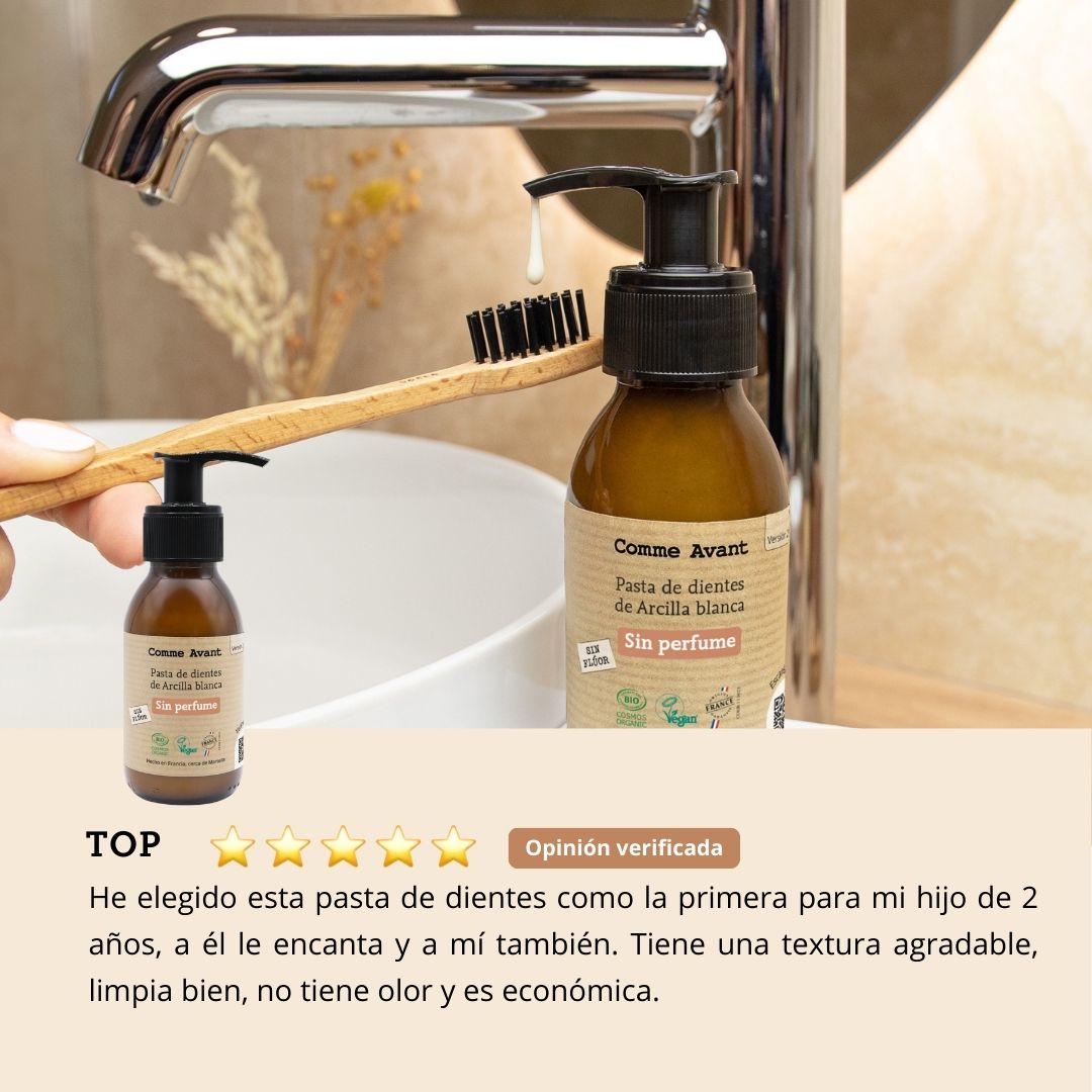 Pasta De Dientes De Arcilla Blanca - Sin Fragrancia_3