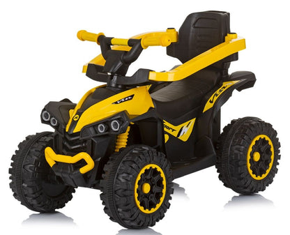Correpasillos Atv Con Mango Parental Y Capota Yellow_2