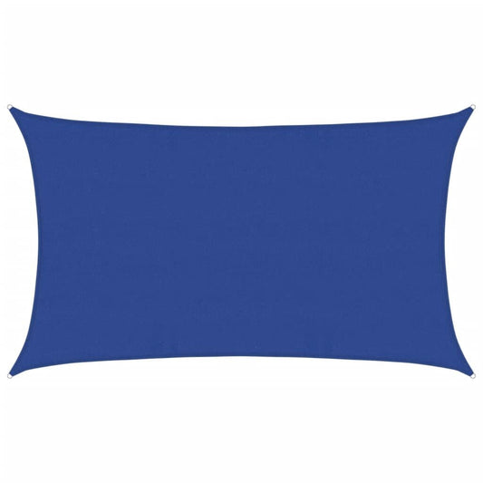 Vidaxl Toldo De Vela Rectangular Hdpe Azul 160 G/m² 5x8 M_0