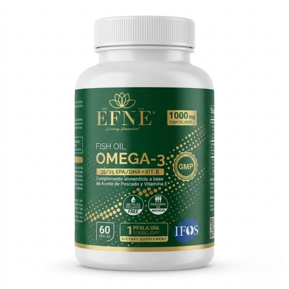 Omega-3 1000mg Efne (alta Concentración Epa/dha) · Certificado Ifos™ 5 Estrellas_0