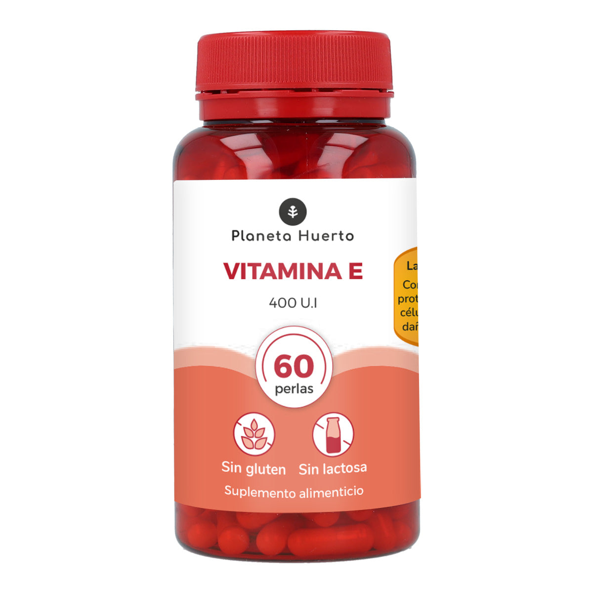 Vitamina E 400 U.I Planeta Huerto 60 perlas
