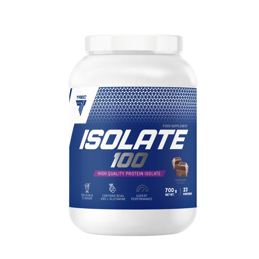 Proteína Isolate 100 700g Sabor Chocolate Trec Nutrition_0