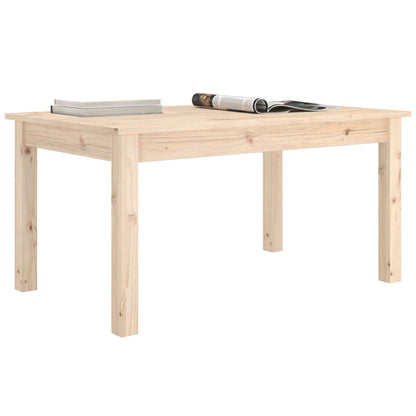 Mesa De Centro De Madera Maciza De Pino 80x50x40 Cm_4