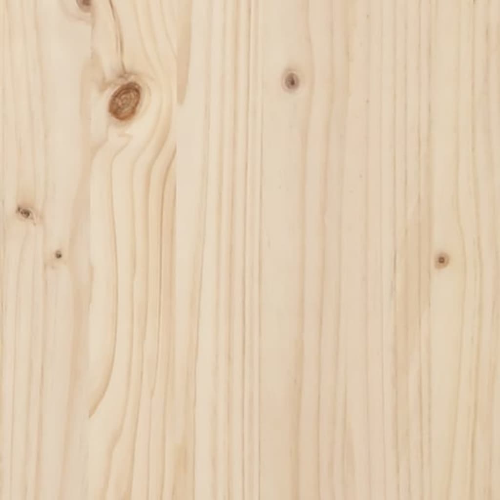 Estructura De Cama Para Niños Madera Maciza De Pino 90x200 Cm / Vetonek_1