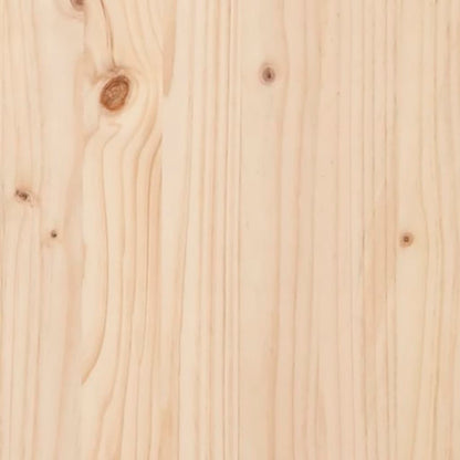 Mueble Zapatero De Madera Maciza De Pino 70x38x45,5 Cm / Vetonek_0