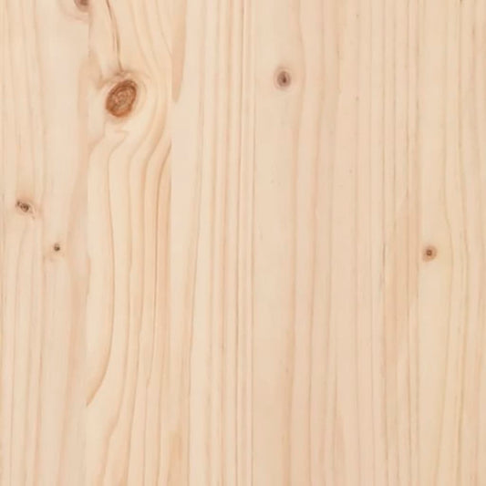 Mueble Zapatero De Madera Maciza De Pino 70x38x45,5 Cm / Vetonek_0