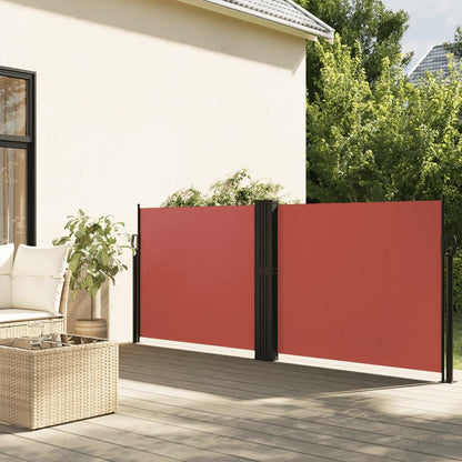 Vidaxl Toldo Lateral Retráctil Terracota 140x1000 Cm_1