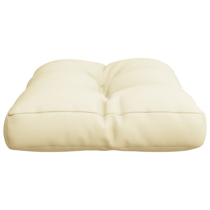 Vidaxl Cojín Para Sofá De Palets Tela Crema 50x40x12 Cm_5