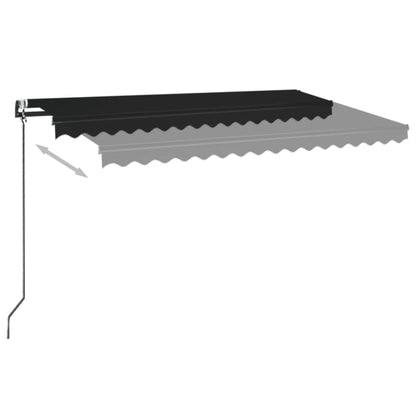 Toldo Retráctil Automático Gris Antracita 450x350 Cm_2