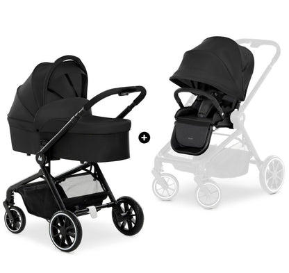 Carrito De Bebé Duo Move So Simply Set Hasta 22 Kg Black_0