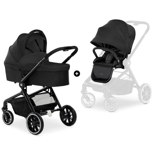 Carrito De Bebé Duo Move So Simply Set Hasta 22 Kg Black_0