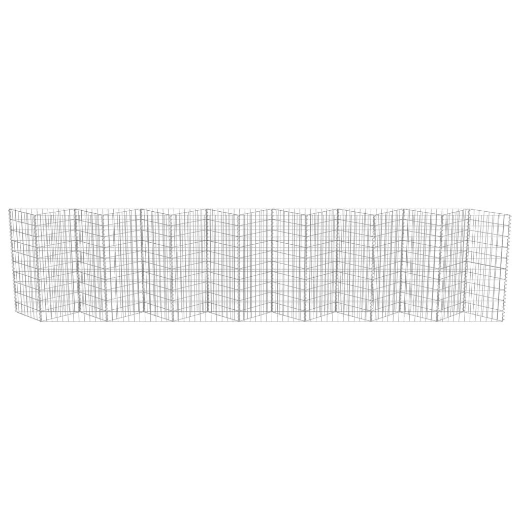 Muro De Gaviones De Acero 450x30x100 Cm / Vetonek_4