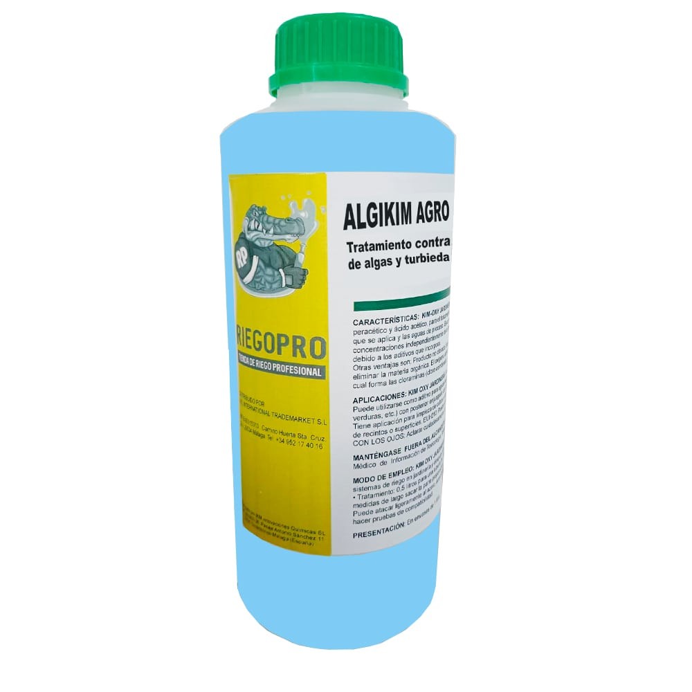 Riegopro Algikim-agro Ne. Tratamiento Contra Proliferación De Algas Y Turbiedades - 5l_0