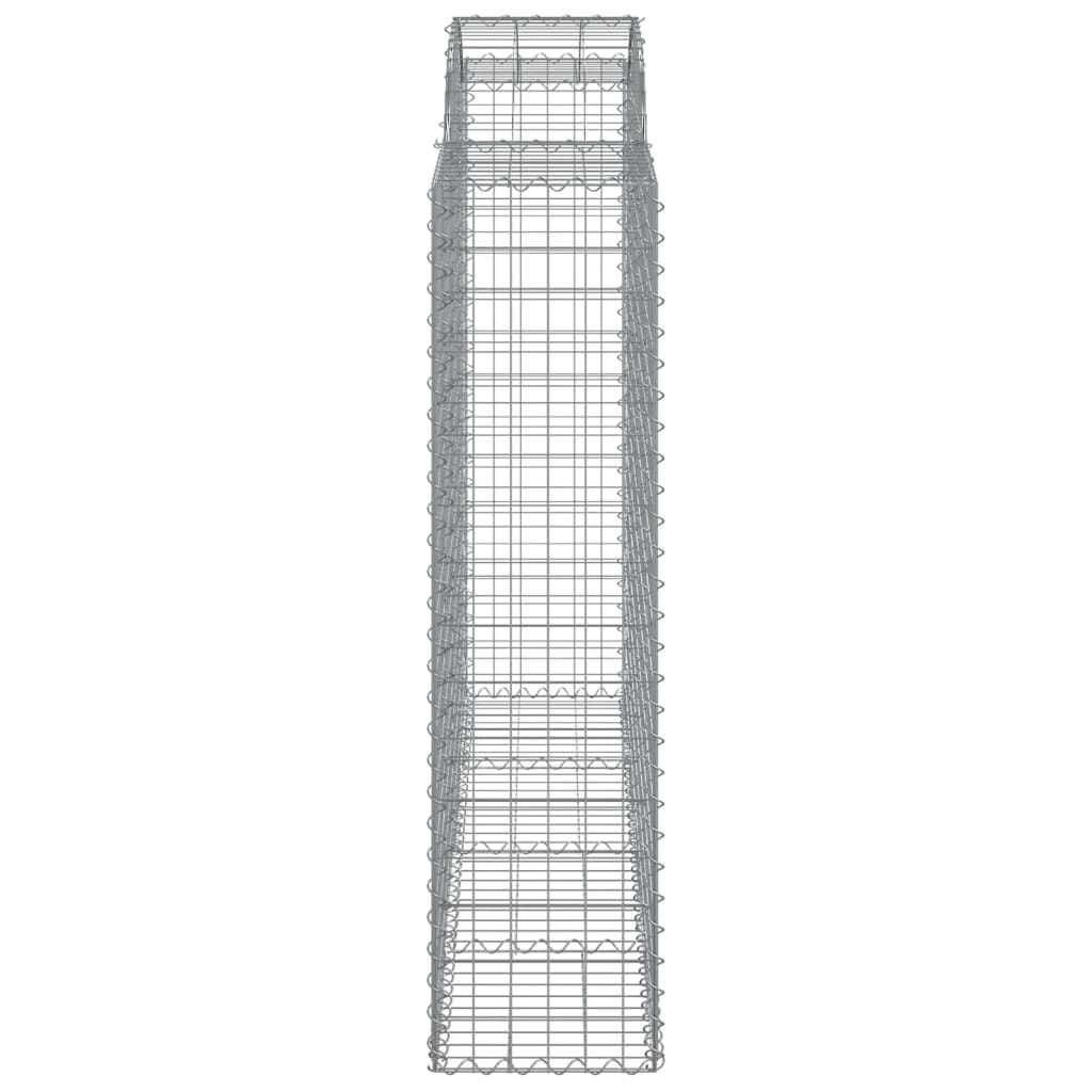 Cestas De Gaviones 4 Uds Forma De Arco Hierro 200x50x160/180 Cm_4