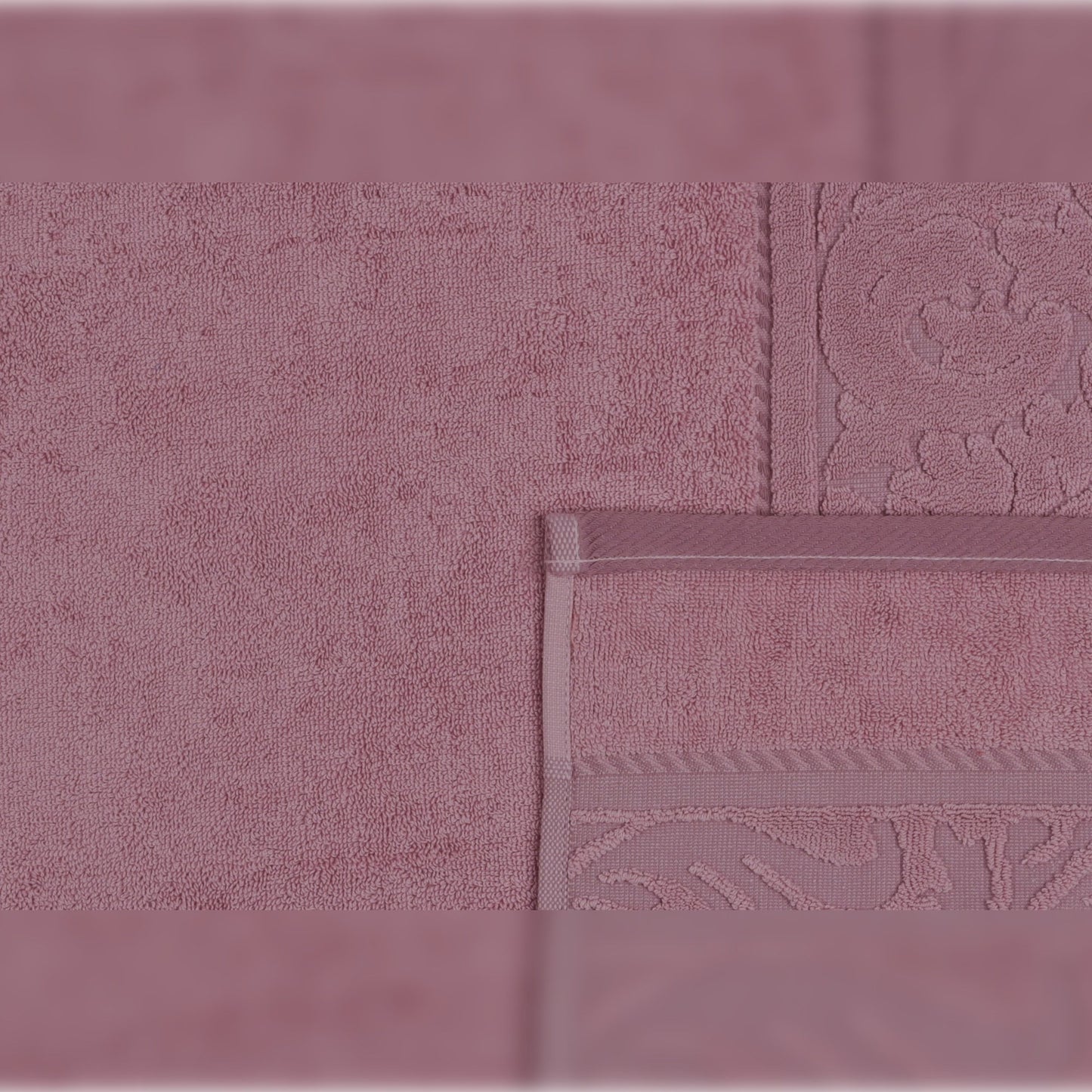 Juego De Toallas De Baño (2 Piezas) Rosa_4